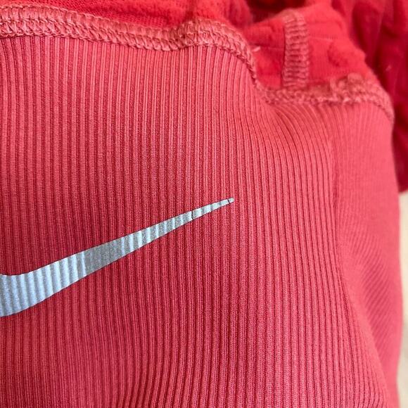 Nike Womens ThermaFIT Element Running Crewneck Top Reversible Pink Terrycloth XL - Picture 14 of 16